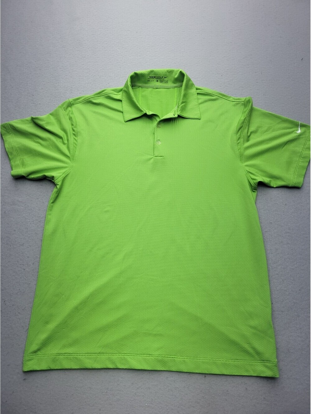Nike Golf Men's Polo Medium Green Pullover Golf Polyester Blend China